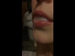play with cum in mouth 