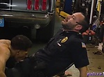 Black mature naked gay man Get porked by the police 