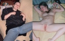 amateur teen posing clothed unclothed 