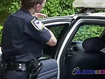 Suspect with no license is pulled over by perverted mil 