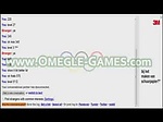Teen plays Omegle game 