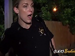 Milf cops get their coochies sucked and banged in parki 