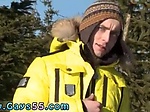 Gay nylon outdoor Snow Bunnies Anal Sex 