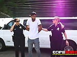 SEXY ebony THUG fucks BUSTY cop hardcore CFNM 