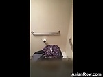 Spying On An Asian On The Toilet 