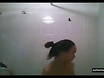 Asian sister 19 spied in the shower 