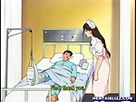 Hentai nurse hard poking wetpussy by her patient 
