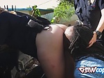 Rasta dude gets bang by horny cops after see his BBC 
