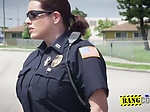 Reality show exposed black dude fucking two cops outdoo 