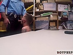 Muscle cop worship gay first time 18 year old Caucasian 