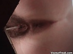 A close up on a pissing pussy toilet voyeur video 1 by  