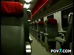 Couple Having Sex On The Train 