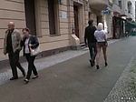 Busty German Milf banged in public places 