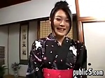 Japanese Chick In A Kimono 