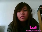 Chinese Teen masturbating her pussy 