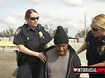 HOT muscled THUG with MASSIVE shlong fucks two cops OUT 