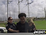 White cops get a criminal LARGE cock inside 