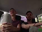 Gays craves for hardcore car sex 