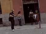 Spanish cutie gangbang in public bar 