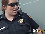 Big Titted Cops take the suspect for interrogation 