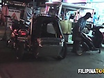 PERV FILIPINA rides MASSIVE big white cock in hotel 