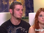 Redhead with cute face loves being fucked by different  
