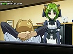 Hentai cute maid helps her friend to cum Hentai cute maid helps her friend to cum