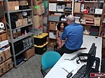 Store owners stepdaughter fucked by officer for stealin 