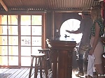 Saloon maid fucked and whipped in bdsm 