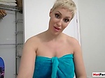 My busty cougar stepmother masturbating in front of me 